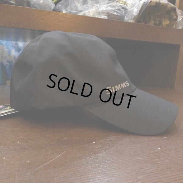 画像2: 【SIMMS】GORE-TEX RAIN CAP - BLACK #L/XL(SALE) (2)