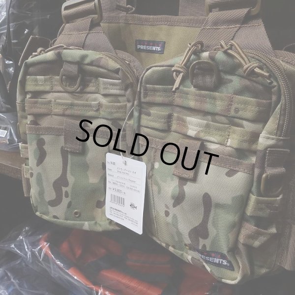 画像3: 【LittlePresents】V-23 ストラップ ベスト ネオ(MULTI CAMO) (3)