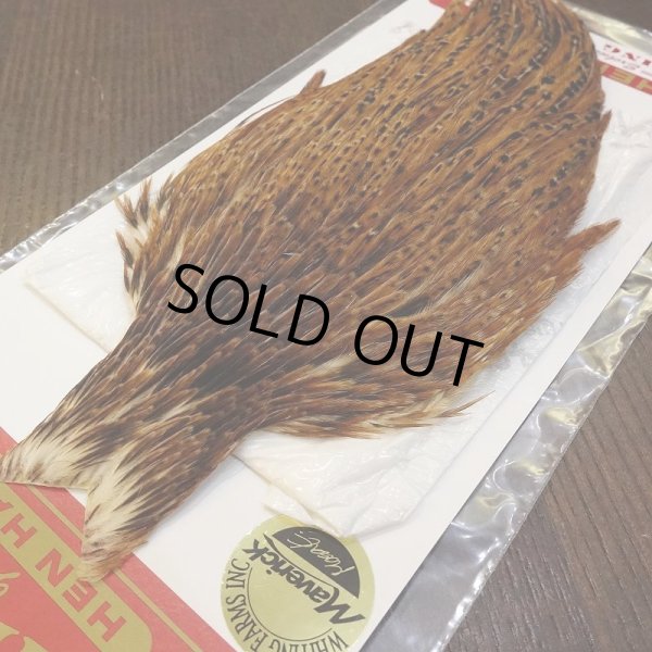 画像3: 【WHITING】Hen Cape - BARRED DARK GINGER No.2 (3)