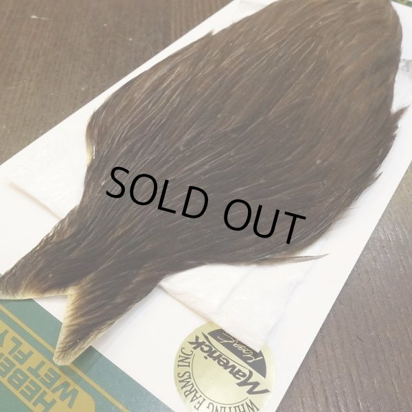 画像3: 【WHITING】Hebert Hen Cape - DARK BROWN DUN No.2 (3)