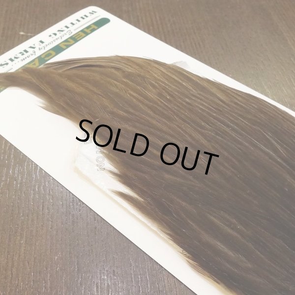 画像4: 【WHITING】Hebert Hen Cape - DARK BROWN DUN No.2 (4)