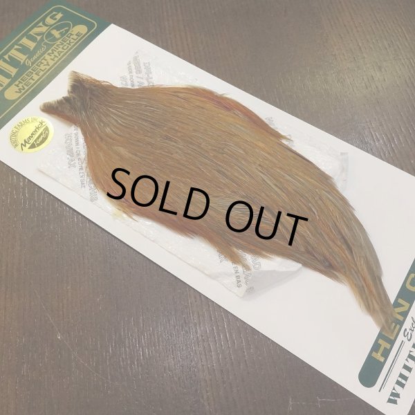 画像2: 【WHITING】Hebert Hen Cape - Rusty Dun (2)