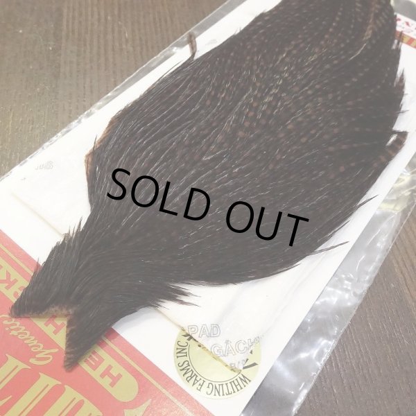 画像3: 【WHITING】Hen Cape - Grizzly/Coachman Brown No.1 (3)