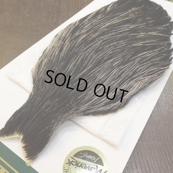 画像3: 【WHITING】Hebert Hen Cape - Silver Badger (3)