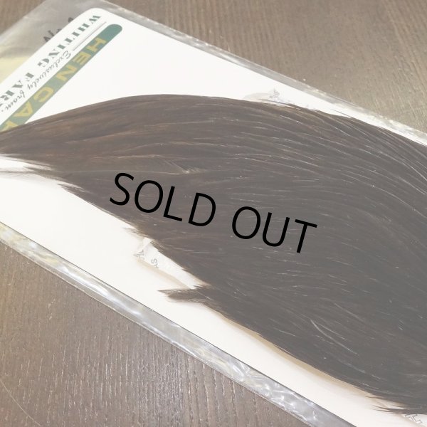 画像4: 【WHITING】Hebert Hen Cape - DARK BROWN DUN No.1 (4)