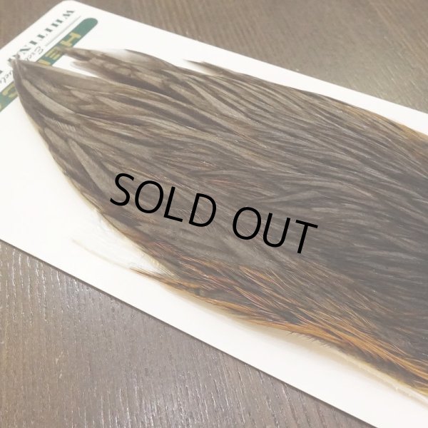 画像4: 【WHITING】Hebert Hen Cape - DARK GREY DUN No.1 (4)