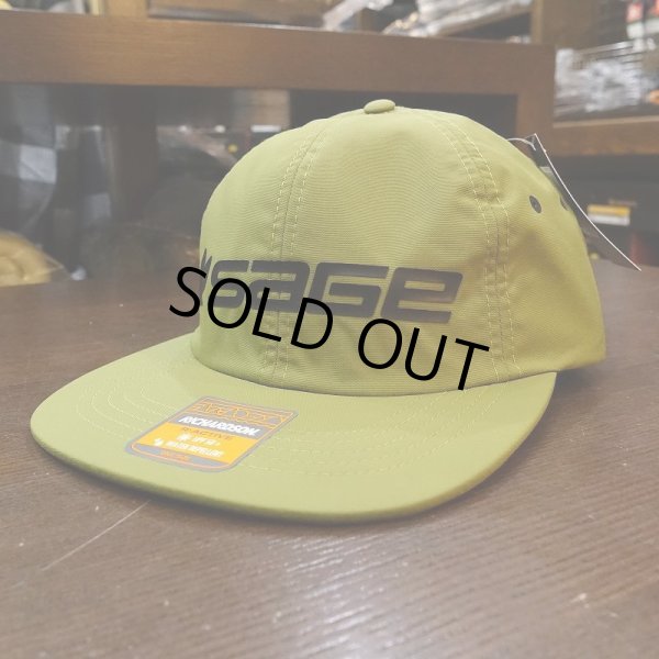 画像1: 【SAGE】Relaxed Nylon Hat Logo Green (1)