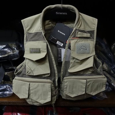 画像1: 【SIMMS】TRIBUTARY VEST - TAN