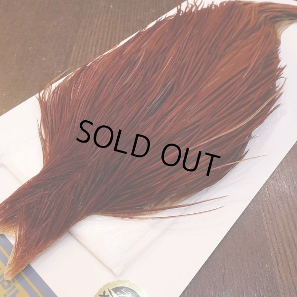 画像2: 【WHITING】High & Dry ROOSTER Cape - BROWN No.2 (2)