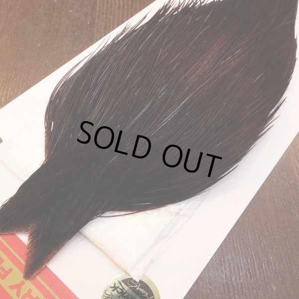 画像2: 【Whiting】ROOSTER CAPE Bronze Grade - DYED COACHMAN BROWN No.4 (2)