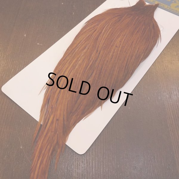 画像5: 【WHITING】High & Dry ROOSTER Cape - DYED BROWN No.1 (5)