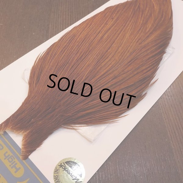 画像2: 【WHITING】High & Dry ROOSTER Cape - DYED BROWN No.1 (2)