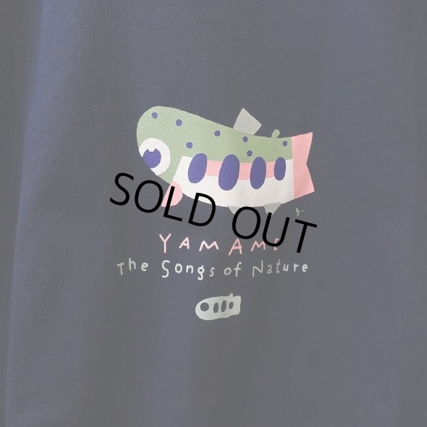 画像3: 【村上康成BREEZING】Ｔシャツ「ヤマメ」紺 (3)