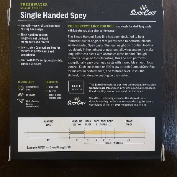 画像3: 【RIO】ELITE Single Hand Spey 3D F/H/I (3)