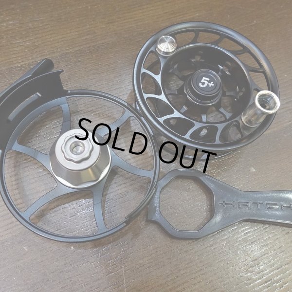 画像6: 【HATCH】ICONIC 5 PLUS REEL LA - BLACK/SILVER (6)