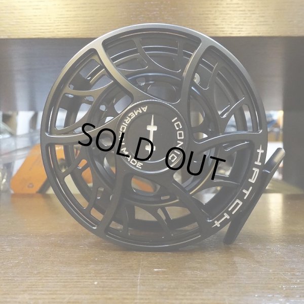 画像2: 【HATCH】ICONIC 11 PLUS REEL LA - BLACK/SILVER (2)