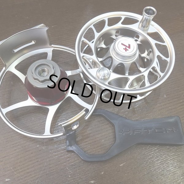 画像6: 【HATCH】ICONIC 7 PLUS REEL LA - CLEAR/RED (6)