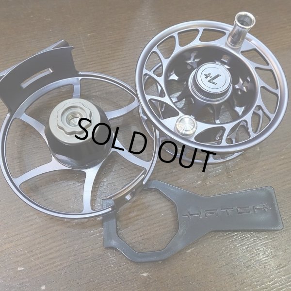 画像6: 【HATCH】ICONIC 7 PLUS REEL LA - GREY/BLACK (6)