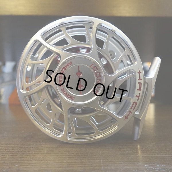 HATCH】ICONIC 4 PLUS REEL LA - CLEAR/RED