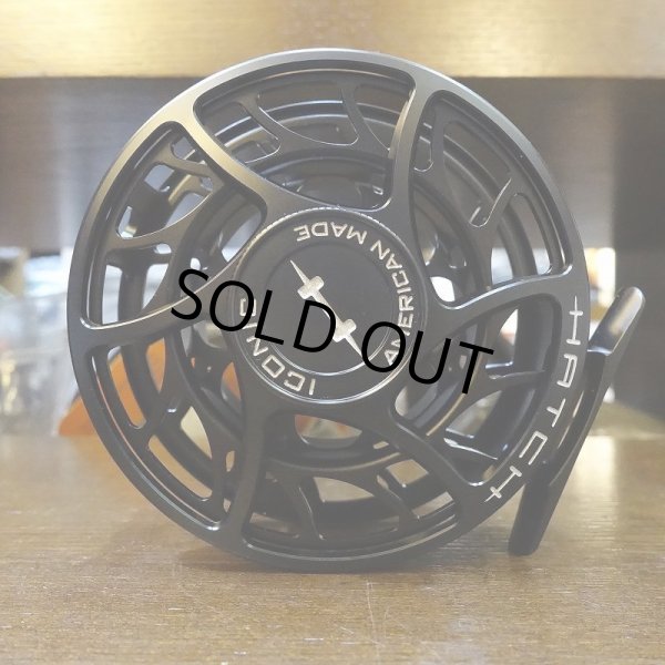 画像2: 【HATCH】ICONIC 7 PLUS REEL LA - BLACK/SILVER (2)