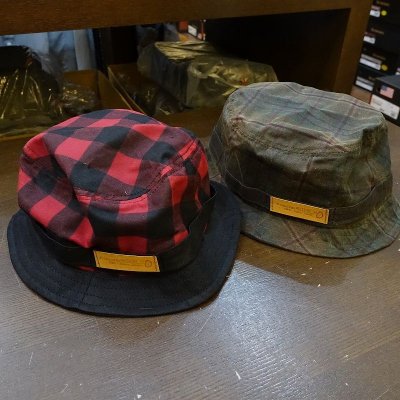 画像1: 【OUTSIDE-IN】Wax Bucket Hat（ワックス バケットハット）