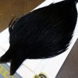 画像2: 【WHITING】High & Dry ROOSTER Cape - DYED BLACK No.5 (2)