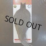 Whiting 100's Saddle Hackle Pack Size 14 White dyed Dark Olive