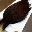 画像2: 【WHITING】High & Dry ROOSTER Cape - Dyed Grizzly Coachman Brown No.4 (2)