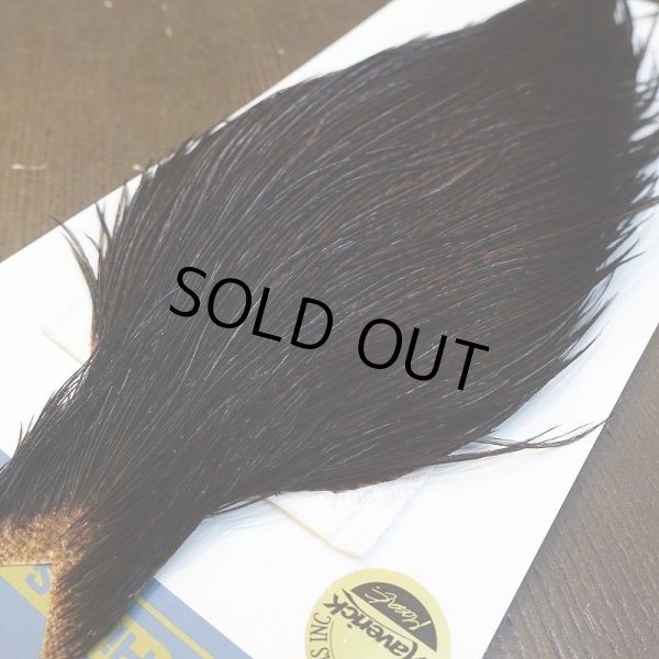 画像2: 【WHITING】High & Dry ROOSTER Cape - Dyed Grizzly Coachman Brown No.3 (2)