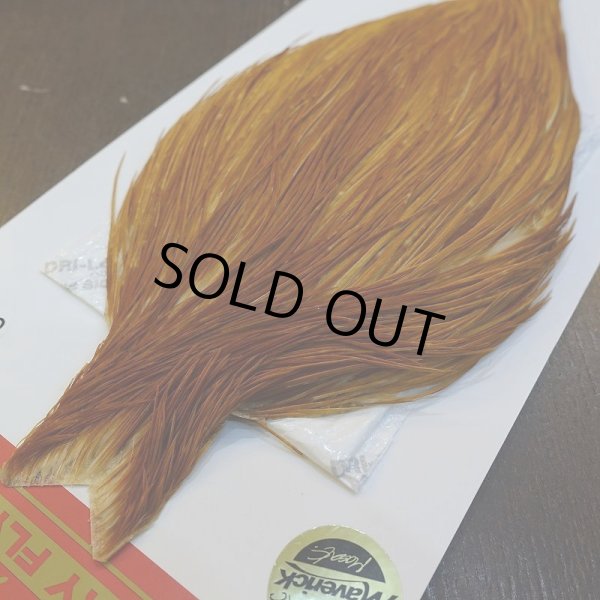 画像2: 【WHITING】ROOSTER Cape Pro Grade - Medium Ginger No.1 (2)