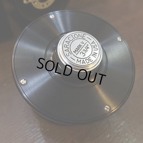 画像6: 【SARACIONE】Mark V Model 3 3/4" Standard Salmon Reel - ALL BLACK (6)