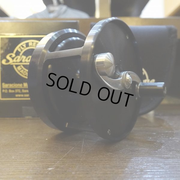 画像5: 【SARACIONE】Mark V Model 3 3/4" Standard Salmon Reel - ALL BLACK (5)