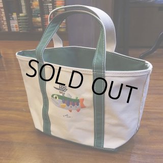 【新品・未使用】村上康成xL.L.Bean ボートアンドトートバッグジップトップ 村上康成BREEZING】村上康成×L.L.Bean ボート・アンド・トート