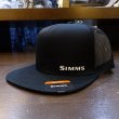 画像1: 【SIMMS】CX FLAT BRIM CAP - BLACK (1)