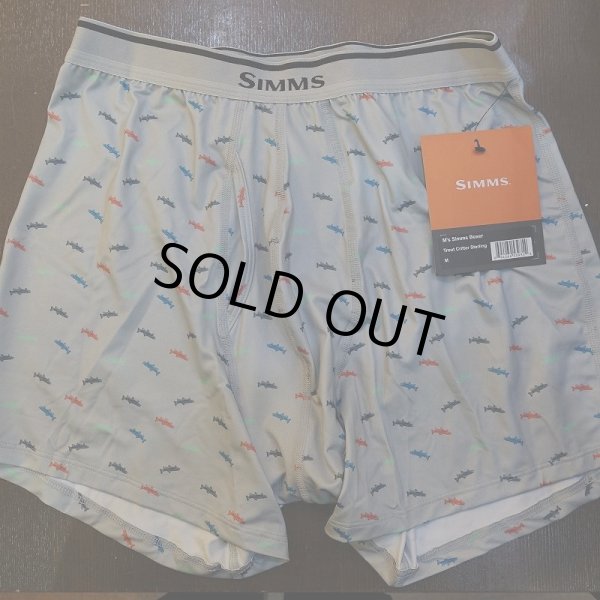 画像1: 【SIMMS】SIMMS BOXER - TROUT CRITTER STERLING(SALE) (1)