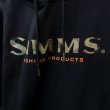 画像2: 【SIMMS】LOGO HOODY - Black (2)