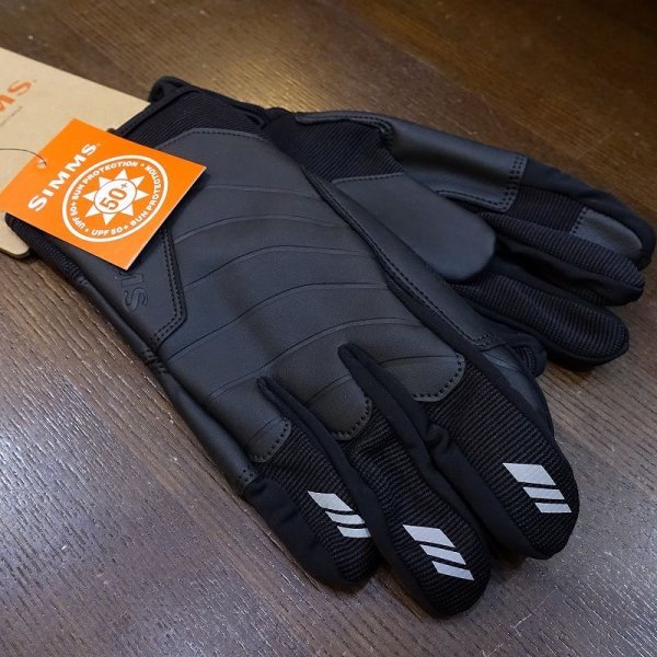 画像2: 【SIMMS】OFFSHORE ANGLER GLOVE - BLACK(SALE) (2)