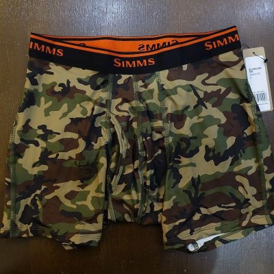 画像2: 【SIMMS】SIMMS BOXER BRIEF - FISH GRASS(SALE)