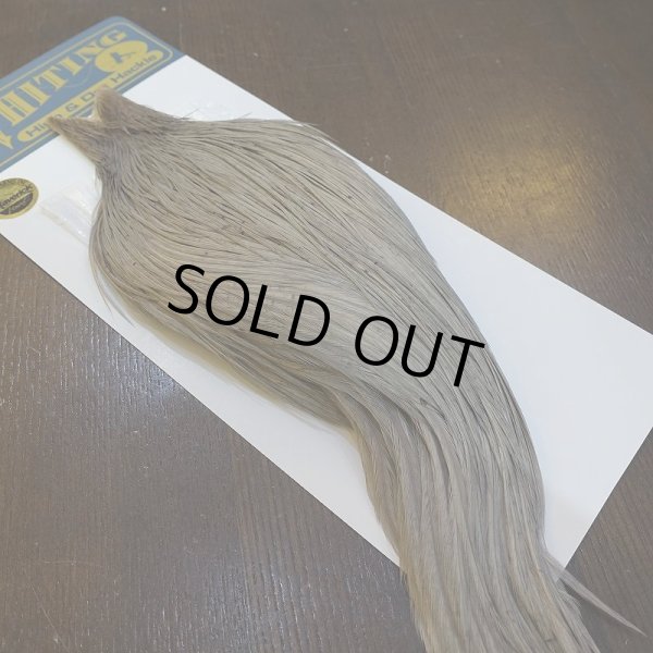 画像2: 【WHITING】High & Dry ROOSTER Cape - DYED MEDIUM DUN No.2 (2)