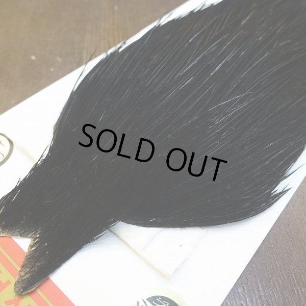 画像3: 【Whiting】ROOSTER CAPE Silver Grade - DYED BLACK No.2 (3)