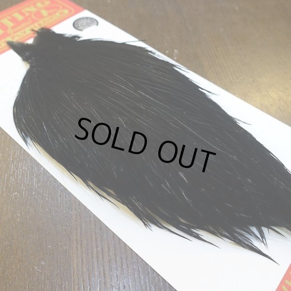 画像2: 【Whiting】ROOSTER CAPE Silver Grade - DYED BLACK No.2 (2)