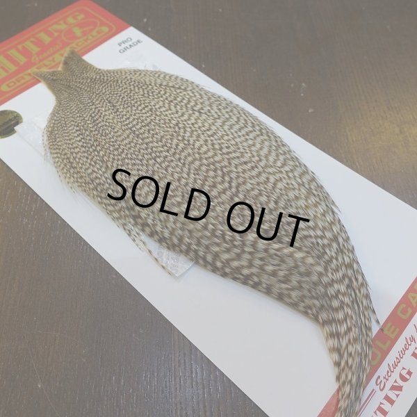 画像2: 【Whiting】ROOSTER CAPE Pro Grade - DUN Grizzly No.1 (2)