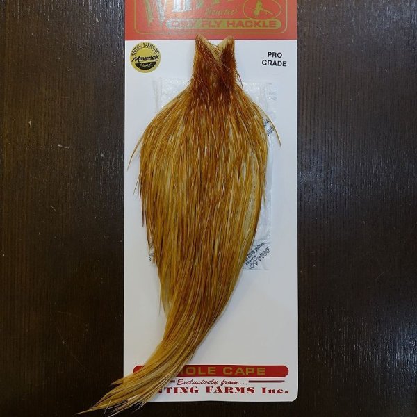 画像1: 【Whiting】ROOSTER CAPE Pro Grade - HONEY DUN No.2 (1)