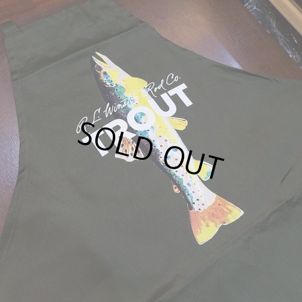 画像2: 【R.L.Winston】Trout Apron - Green(エプロン) (2)