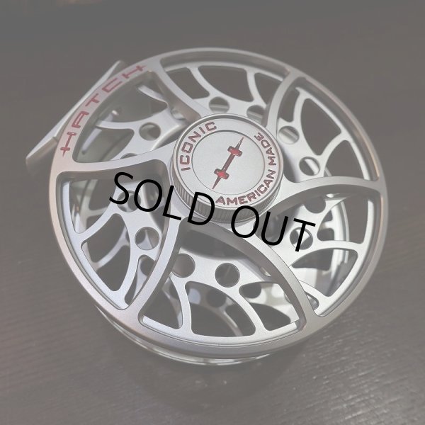 画像6: 【HATCH】ICONIC 11 PLUS REEL MA - CLEAR/RED (6)