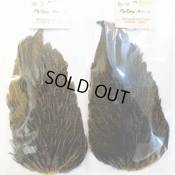 画像5: 【ANGLE】ラージ ソフトハックル ヘンサドル - BrownSpeckled (5)