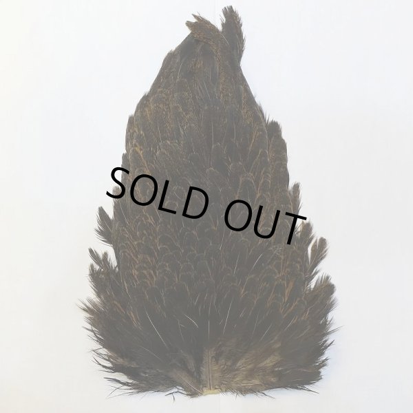 画像2: 【ANGLE】ラージ ソフトハックル ヘンサドル - DarkBrown (2)