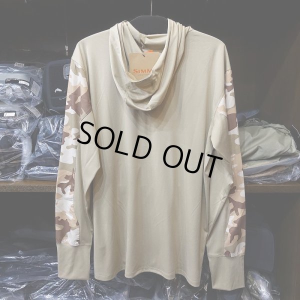 画像2: 【SIMMS】INTRUDER HOODY - WOODLAND CAMO SANDBAR(SALE) (2)