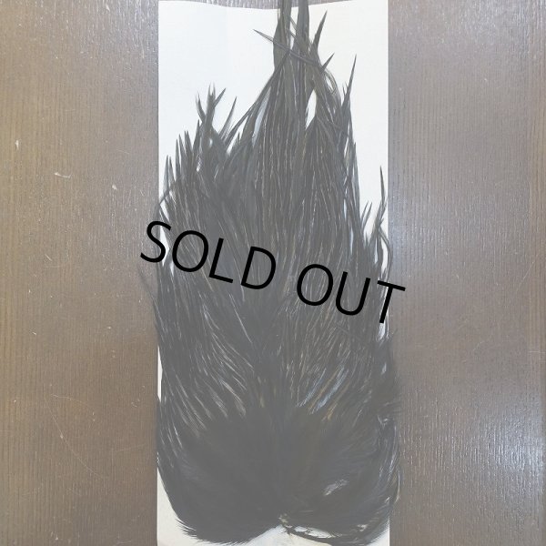 画像2: 【HARELINE】Dyed Over White Saddle - Black (2)