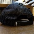 画像2: 【SIMMS】MESH ALL-OVER TRUCKER - BLACK (2)